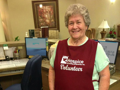 hospice house volunteer